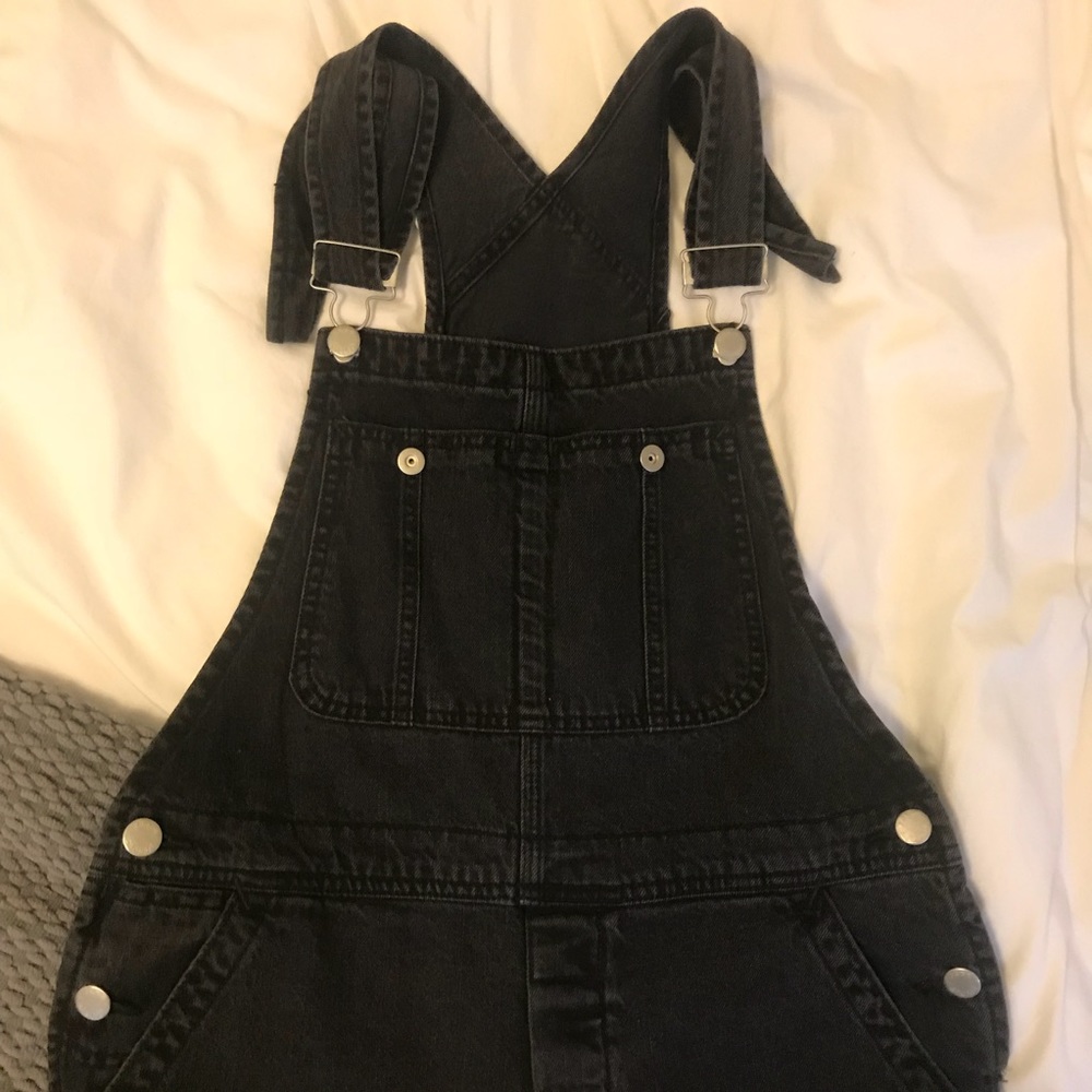 Freepeople black overalls